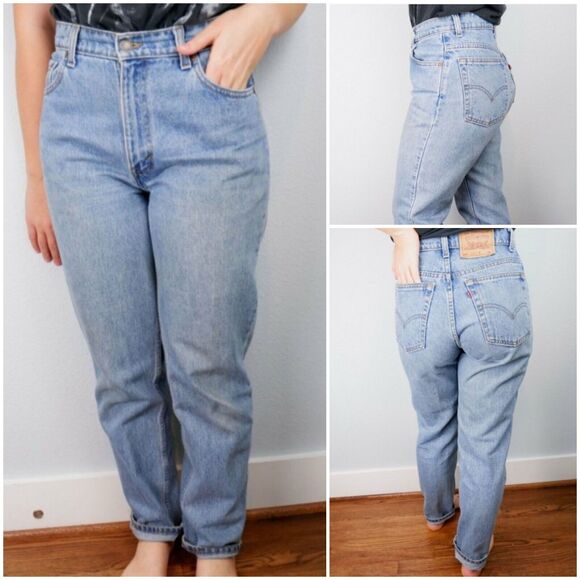 Vintage Levi’s 550 Relaxed Fit Tapered Leg Women's Size 18 Jeans Made in USA '98